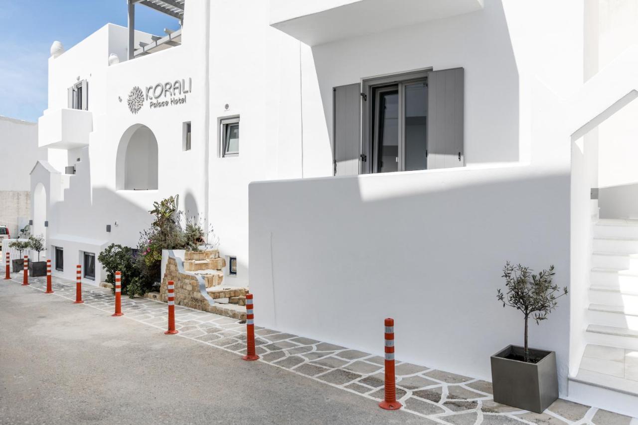 Korali Palace Hotel Naxos City Extérieur photo